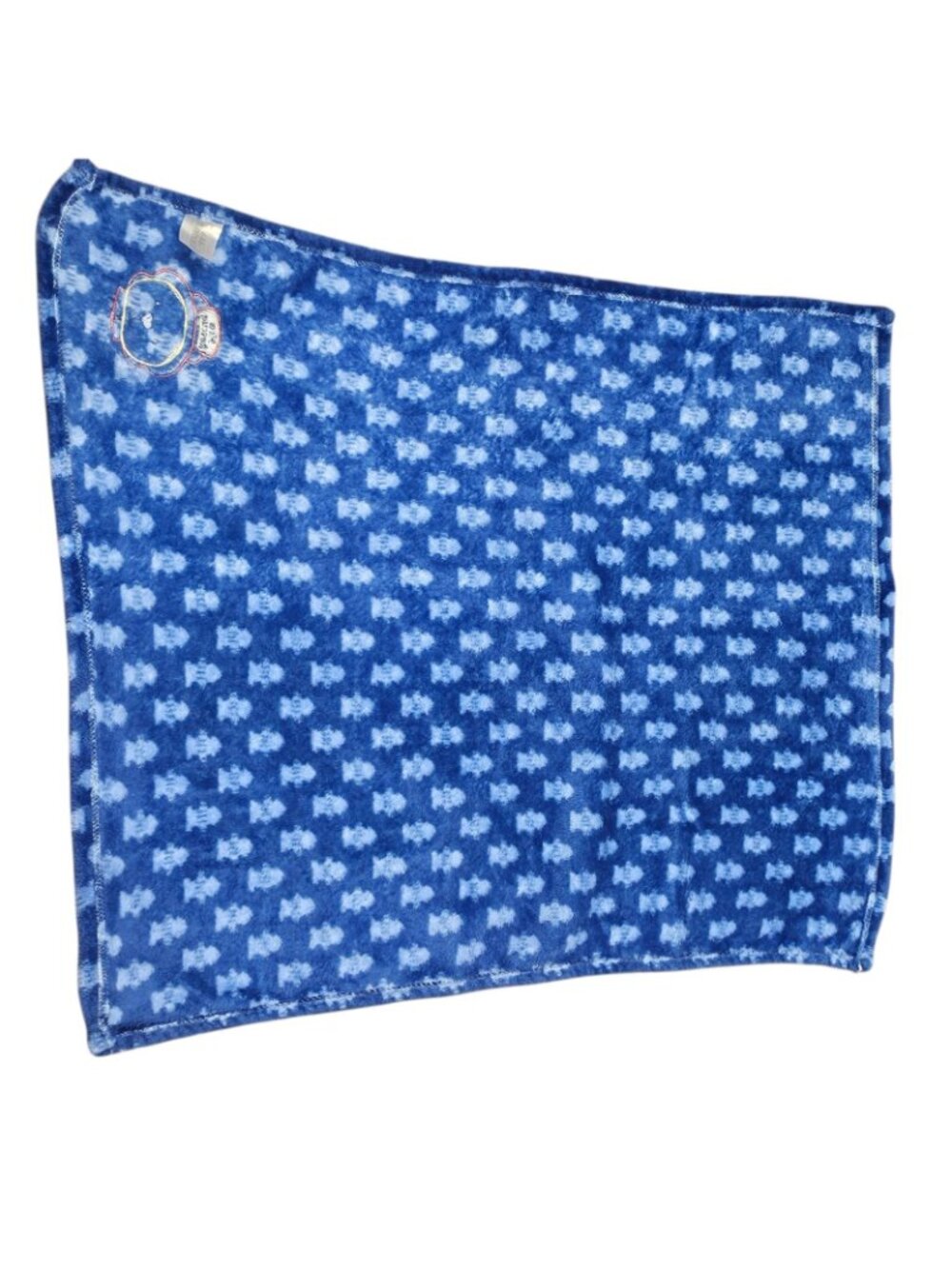 Le Bebe Favorite Fire Rescue Bear Fire Hydrant Security Lovey Blanket 36" X 35" - Picture 4 of 7